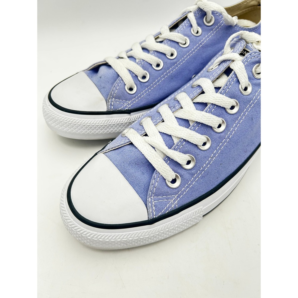Converse All Star Ox Chuck Taylor Low Top Sneaker Periwinkle Canvas M8.5 W10.5 - Picture 4 of 14